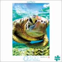Buffalo Games Earthpix Turtle Swimmer Puzzle Perspective: Main