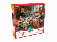 Buffalo Games Cats: Laid-Back Tom Jigsaw Puzzle Perspective: Main