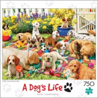 Buffalo Games A Dog's Life Puppy Playground Puzzle Perspective: Main