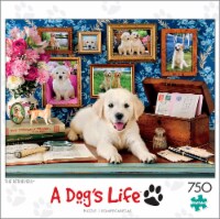 Buffalo Games A Dog's Life The Retrievers Puzzle Perspective: Main