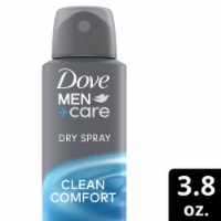 Dove Men+Care Men's Antiperspirant Deodorant Dry Spray Clean Comfort Perspective: Main