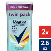 Degree Advanced MotionSense Women's Antiperspirant Deodorant Sexy Intrigue Twin Pack