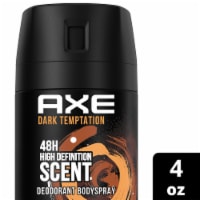 Axe Dark Temptation Men's Deodorant Body Spray Dark Chocolate Scent Aluminium-Free Perspective: Main
