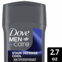 Dove Men+Care Stain Defense Men's Antiperspirant Deodorant Stick Clean Scent