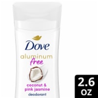 Dove Women's Antiperspirant Deodorant Stick Coconut and Pink Jasmine Aluminium-Free