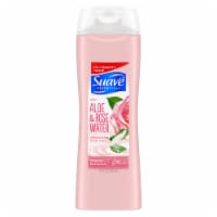 Suave Essentials Aloe & Rose Water Moisturizing Body Wash Perspective: Main