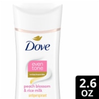 Dove Even Tone Women’s Antiperspirant Deodorant Stick Peach Blossom & Rice Milk Perspective: Main