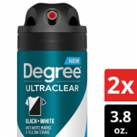 Degree UltraClear Men's Antiperspirant Deodorant Spray Fresh Scent Perspective: Main