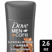 Dove Men+Care Antiperspirant Stick Sandalwood + Amber Perspective: Main