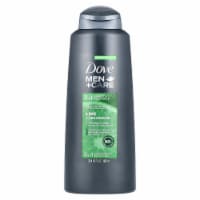 Dove Men+Care 2-in-1 Shampoo + Conditioner with Plant-Based Cleansers - Lime & Cedarwood