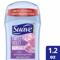 Suave Deodorant Sweet Pea Violet Antiperspirant Deodorant Stick Perspective: Main