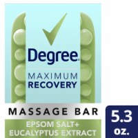 Degree® Maximum Recovery Epson Salt + Eucalyptus Extract Massage Bar