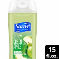 Suave Essentials Juicy Green Apple Body Wash Perspective: Main