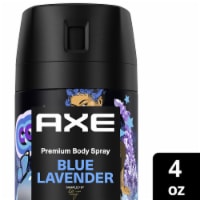 Axe Fine Fragrance Collection Men's Premium Deodorant Body Spray Blue Lavender Aluminum-Free Perspective: Main