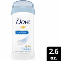 Dove Women Invisible Solid Original Clean Antiperspirant Deodorant Stick