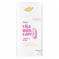 Dove VitaminCare+ Aluminum Free Deodorant Stick Raspberry & Rose Breathable Deodorant for Women Perspective: Main