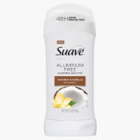 Suave® Women's Deodorant Stick Coconut & Vanilla Aluminum Free Perspective: Main