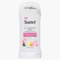 Suave® Women's Deodorant Stick Rose Petal & Jasmine Aluminum Free Perspective: Main