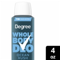 Degree Men Whole Body Deodorant Spray for Men, Ocean Rush Scent Perspective: Main