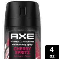 Axe Deodorant Body Spray Cherry Spritz Aluminum Free Perspective: Main