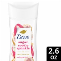 Dove Limited Edition Holiday Treats Antiperspirant Deodorant Sugar Cookie Sprinkle 2.6 Oz Perspective: Main