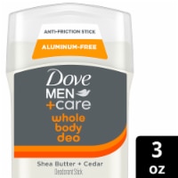 Dove Men+Care Whole Body Deodorant Shea Butter & Cedar Perspective: Main