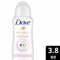 Dove Advanced Care Invisible Women's Antiperspirant Deodorant Dry Spray Clear Finish