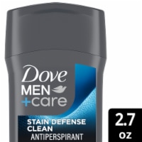 Dove Men+Care Stain Defense Men's Deodorant Stick Clean Scent