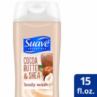 Suave Essentials Creamy Cocoa Butter and Shea Body Wash Perspective: Main