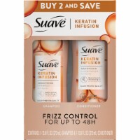 Suave Professionals Keratin Infusion Smoothing Shampoo and Conditioner Perspective: Main