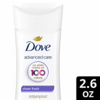 Dove Advanced Care Invisible Women's Antiperspirant Deodorant Stick Sheer Fresh