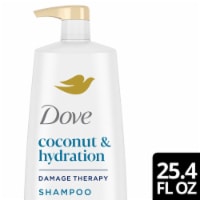 Dove Shampoo for Dry Hair Shampoo with Oil Blend of Coconut, Jojoba & Sweet Almond Perspective: Main