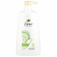 Dove Cucumber & Moisture Shampoo For Dull Hair - 25.4 fl oz. (750 ml)