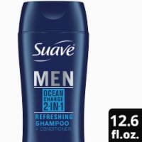 Suave Men Ocean Charge Two in One Shampoo and Conditioner