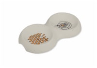 Van Ness Ecoware Double Bowl Cat Dish Perspective: Main