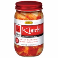 King's Spicy Kimchi Korean Marinated Cabbage Perspective: Main