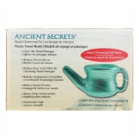 Ancient Secrets Nasal Cleansing Pot Travel Neti Pot
