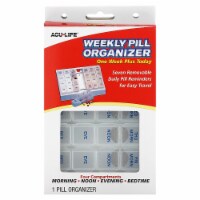 Acu-Life® One Week Plus Today Weekly Pill Organizer Perspective: Main