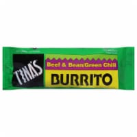 Tina's Beef & Bean Green Chili Burrito Perspective: Main