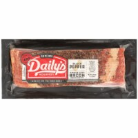 Daily's Hardwood Smoked Peppered Thick Sliced Bacon