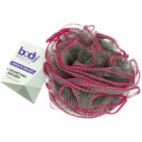 Body Benefits  Charcoal Infused Bath Pouf Assorted Colors