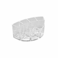 Allegro Acrylic Curved Brush Holder Perspective: Main