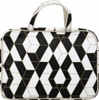 Modella Geo Weekender Bag - Black/White Perspective: Main