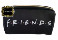 Warner Bros Friends™ Pencil Case Makeup Bag - Black Perspective: Main