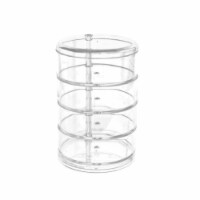 Allegro Circular Acrylic Makeup Holder Perspective: Main