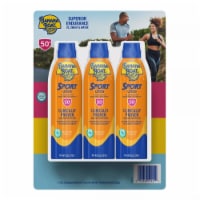 Banana Boat Ultra Sport UltraMist Sunscreen, SPF 50, 6 Ounce (Pack of 3)