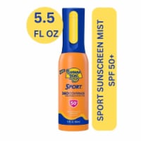 Banana Boat Sport 360 Coverage Sunscreen Mist SPF 50+ Refillable Non-Aerosol Dual Sprayer Perspective: Main