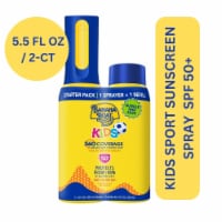 Banana Boat® Kids 360 Coverage SPF 50 Sunscreen Bottle and Refill Perspective: Main