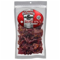 Old Trapper Hot & Spicy Beef Jerky Perspective: Main