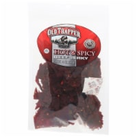 Old Trapper Hot & Spicy Beef Jerky Perspective: Main